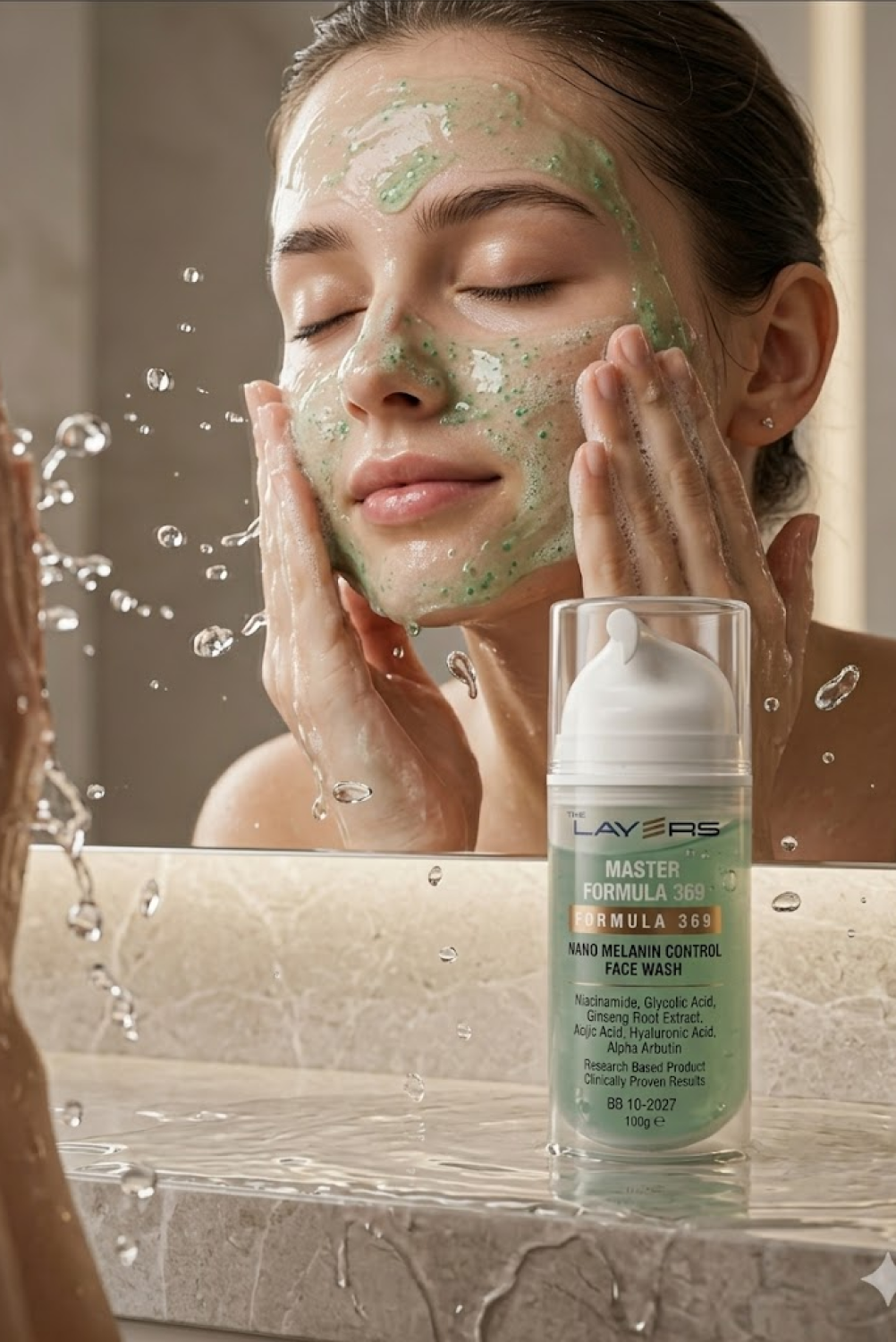 Melanin Control Nano Face Wash