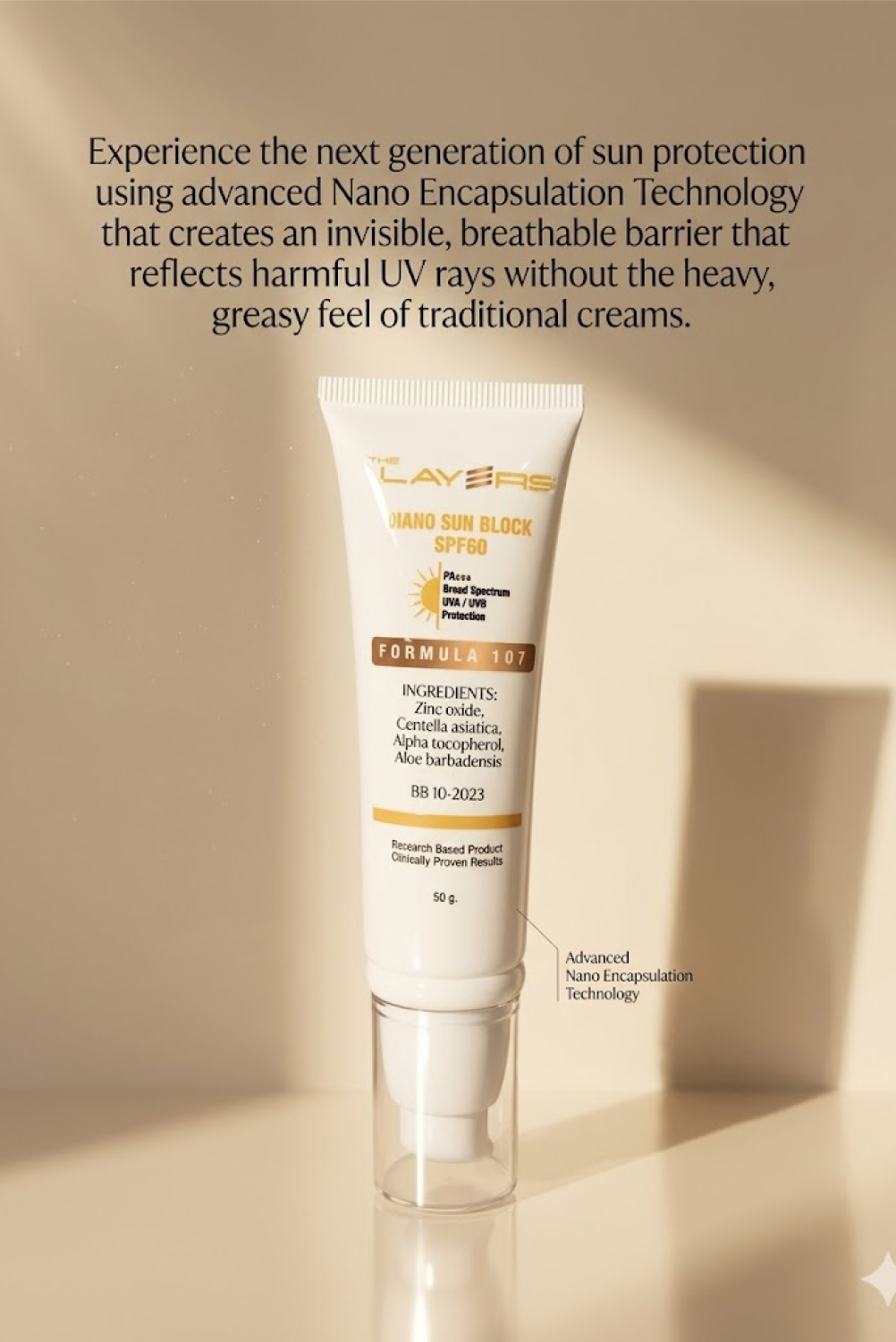 Nano Sun Block SPF60